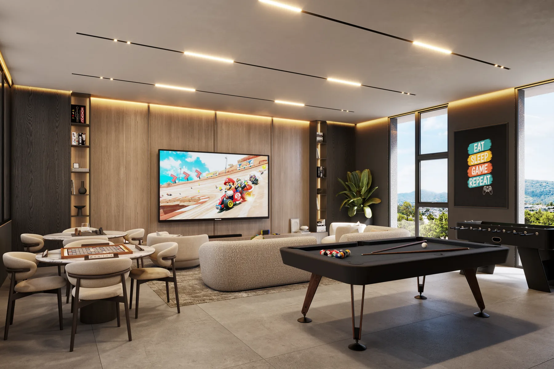 Sala de juegos Torres Cavalo