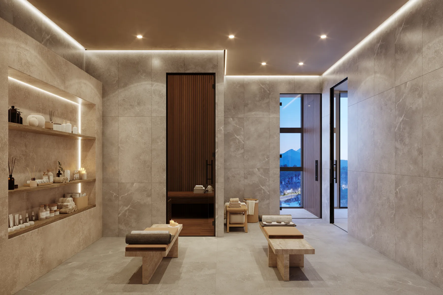 Sauna y jacuzzi Torres Cavalo